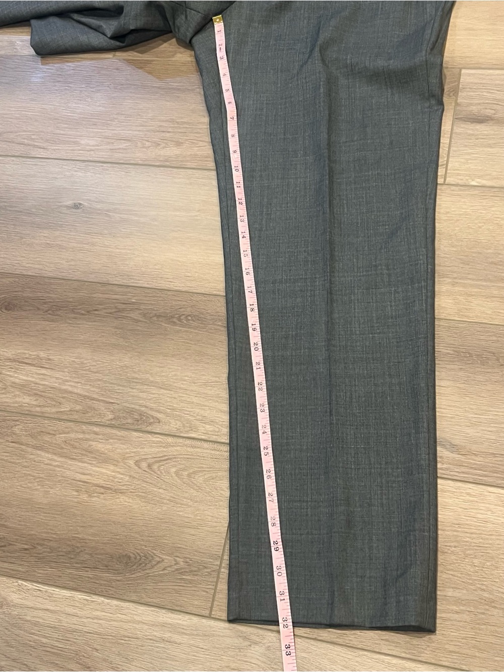 Lauren Ralph Lauren 100% Wool Charcoal Gray Two-Piece Suit 46 Chest 38 Waist - Picture 12 of 16